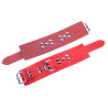 The Red Menottes en cuir Ultra rouges